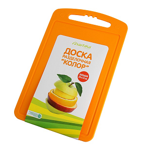 Доска разделочная 20х32см MARTIKA большая коралловая пластик 000000000001009931