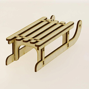 Декоратая фигура Санки большие 8*5,3*21,3 138 000000000001180385