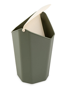 Контейнер для мусора МИНИ 2л ромб в ассортименте пластик_ST 000000000001228736