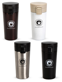 Термокружка 380мл с фильтром в ассортименте нержавеющая сталь 000000000001229284