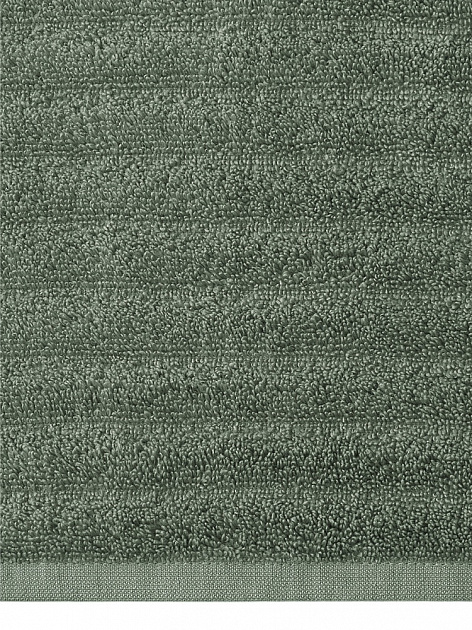 Полотенце махровое 50x90см LUCKY Узкая волна зеленый хлопок 100% 000000000001220912