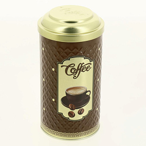 Банка для сыпучих продуктов 900мл НОВЫЙ АРГУМЕНТ Кофе микс жестяная 000000000001153169