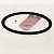 Крышка стеклянная TimA с силиконовым ободком 26см черная 5026BL 000000000001200701
