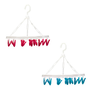 Сушилка-прищепка 32х32см 15шт LUCKY в ассортименте полипропилен 000000000001222864