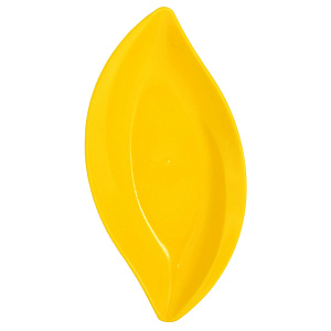 Миска Листок Пластмасыч, пластик 000000000001018478