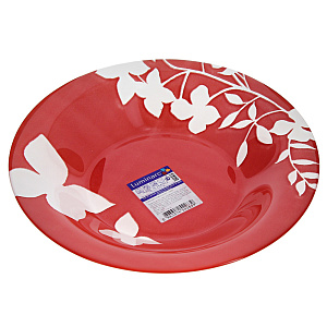 Суповая тарелка Маисса красная, 21 см 000000000001099906