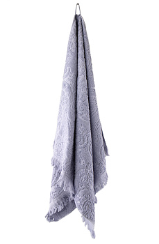 Полотенце махровое 70х130см LUCKY Пейсли сиреневый хлопок 100% 000000000001217016