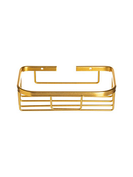 Держатель навесной 18x12x5,5см DE'NASTIA золотой алюминий 000000000001227445