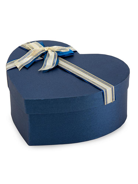 Подарочная коробка 27х25х11,5см СЕРДЦЕ микс картон 000000000001229194