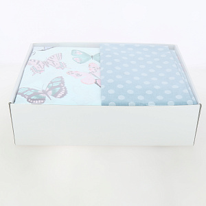 Комплект постельного белья Евро BUENAS NOCHES Fiona Пододеяльник на молнии 220х200см простыня 215х240см наволочка 70х70см-2шт, 50х70см-2шт хлопок 000000000001215534