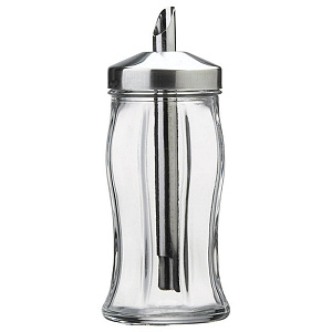 BLACK&WHITE Сахарница 240мл PASABAHCE c дозатором стекло 80078SL 000000000001068475