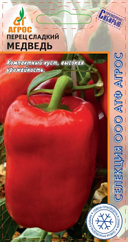 Семена Перец 0,1г Медведь Селекция Агрос 000000000001221374
