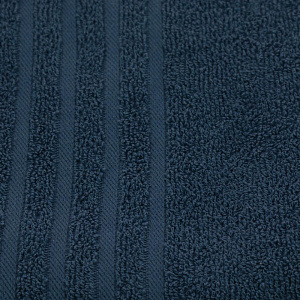 Полотенце махровое жаккард, 30х50 см, синийD100078 000000000001195779