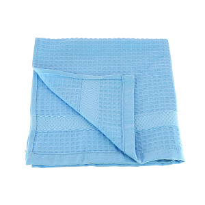 Салфетка вафельная кухонная Fiume Cleanelly, голубой, 50х50 см 000000000001126143