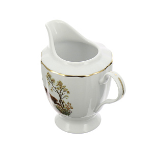 Молочник Охота Porcelaine Czech Gold Hand s.r.o., 350мл 000000000001136115