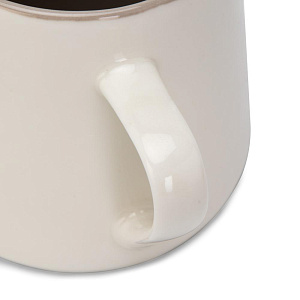 Кружка 340мл 7,6см DE'NASTIA Олень белый фарфор 000000000001226183