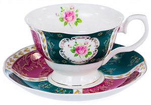 Набор кофейный 12шт 6чашек250мл/6блюдец Маргарет фарфор подарочнаяупаковка Маркиза Balsford 122-05017 000000000001197844