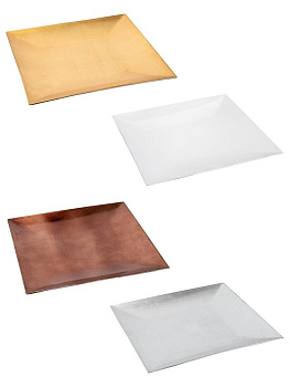 Поднос декоративный квадрат 17см 000000000001230174