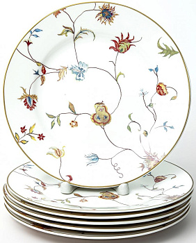 Набор столовой посуды 19 предметов BALSFORD Латона Персия (десертная 19см-6шт/суповая 21см-6шт/обеденная 27см-6шт/салатник 1,4л) фарфор 000000000001204618