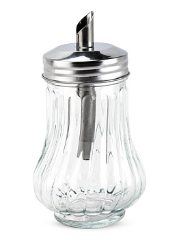Сахарница 7х12,5см 200мл стекло/нержавеющая сталь 000000000001228452