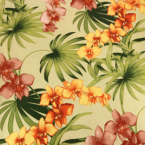 Скатерть DE'NASTIA 100%Полиэстер Вальс цветов D150см E020104 000000000001146905