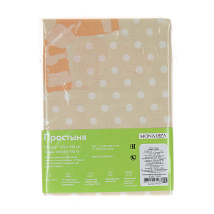 Детская простыня Mona Liza, 100?145 см, хлопок 000000000001129875