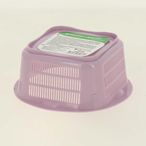 Дуршлаг Мини. Изготовлено из пластмассы (полипропилен). Размер: габаритный 15,5х15,5х6,5см, внутренний 12х12х6,5см. YM11-101 000000000001195226