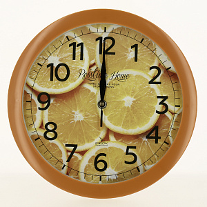 Часы настенные П1-11/7-357 Сочный апельсин 000000000001164257