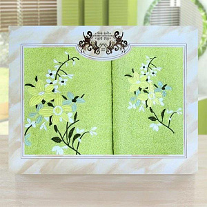 Набор полотенец НВ Фелиция  (маркировка Рапсодия) м0452_03  50* 90 + 70*140 000000000001184014