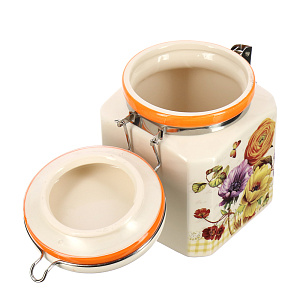 Банка для сыпучих продуктов Элегия Коралл, 650мл 000000000001135744