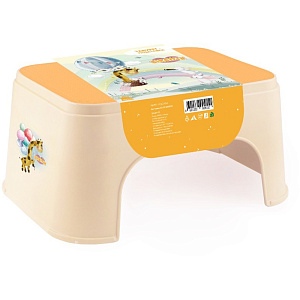 Табурет-подставка ПОЛИМЕРБЫТ Giraffix пластик 000000000001209594