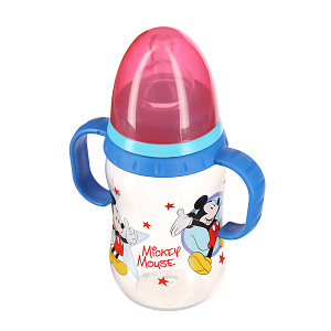 Бутылочка с соской от 6 месяцев Микки и Минни  Lubby&Disney baby, 250мл 000000000001135532