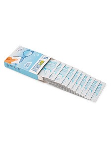 Салфетки 10х13см влажные для чистки оптики с антизапотеванием 12шт 000000000001228490