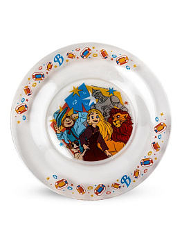 Тарелка 19,5см ND PLAY Волшебник изумрудного города Дизайн1 стекло 000000000001227486