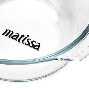 Кастрюля с крышкой 2л MATISSA боросиликатное стекло 000000000001220432