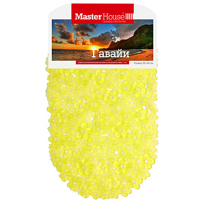 Ков-к  ПВХ Гавайи желтый Master House60621 000000000001182179