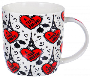 Кружка 380мл OLAFF Я тебя люблю подарочная упаковка фарфор 000000000001184056