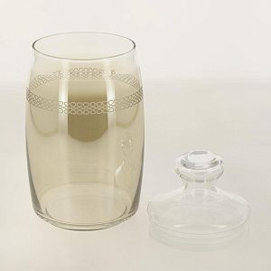 Банка для сыпучих продуктов 1л ПРОМСИЗ Флирт стекло 000000000001202228