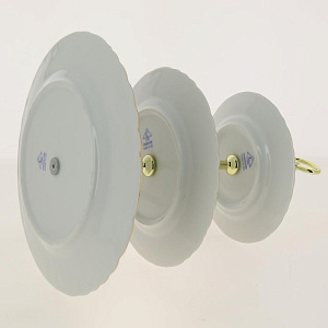 Этажерка-конфетница 3-х ярусная CMIELOW фарфор 73141 000000000001181237