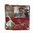Жаккардовая прихватка с пропиткой Teflon Arloni, дизайн 2, красный, 20х20 см, хлопок 000000000001126546