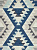 Коврик придверный 50x80см LUCKY Ромбы этно синий/серый полиэстер 000000000001200460