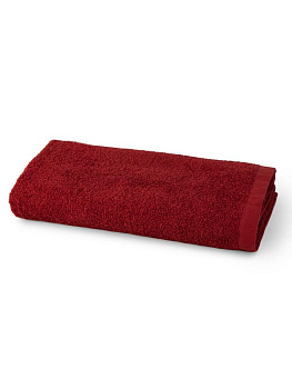 Полотенце махровое 50х90см СОФТИ Ринг темно-вишневый хлопок 100% 000000000001219606