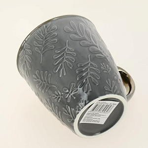 Кружка 400мл LADINA REGULAR с тиснением керамика 70032/48 000000000001205726