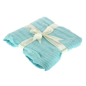 Вязаный плед Monet Mona Liza, 140?180 см, велсофт 000000000001130014