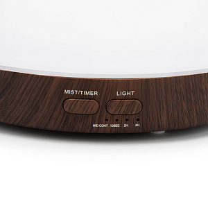 Увлажнитель воздуха 700мл 16см темное дерево 000000000001216469