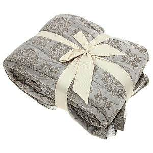 Плед DE'NASTIA Жаккардовый 2-сл 200х220см 100%Полиэстер T040039 000000000001168312