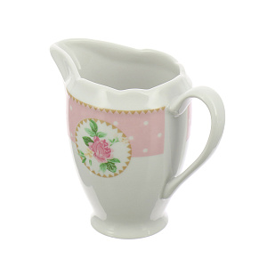 Молочник 200мл Mix&Match Porcelaine Czech Gold Hands розовый 000000000001136199
