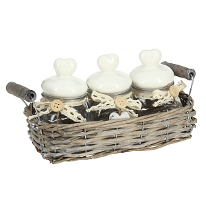 Набор ёмкостей Прованс Miralight, 1л, 3 шт. 000000000001157975