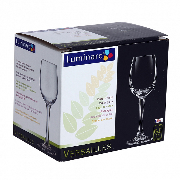 Набор рюмок Versalles Luminarc, 50мл, 6 шт. 000000000001004828