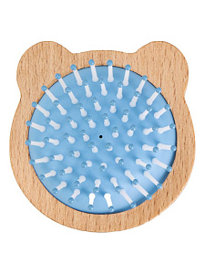 Расческа массажная 7х7см круглая в ассортименте полипропилен 000000000001229385